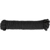 Spartacus Leathers Bondage Soft Rope - Model BSPL-08E6 - Unisex 33ft Black Pleasure Restraint - Adult Naughty Store