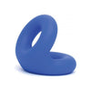 Sport Fucker Rugby Ring Blue - Versatile Liquid Silicone Cock Ring (Model 2023) for Men's Pleasure - Adult Naughty Store