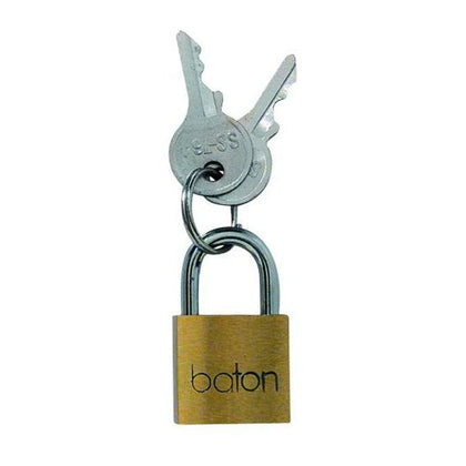 Solid Brass PadLock for Ultimate Security - The Perfect Accessory for Your Valuables and Toys - Adult Naughty Store