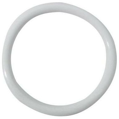 Introducing the PleasureMax Rubber 2 inch C Ring - White: The Ultimate Intimate Enhancement for All Genders and Pleasure Seekers!