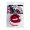 Introducing the Black Rubber C Ring 1 1/4 inch - Ultimate Pleasure Enhancer for Men - Adult Naughty Store