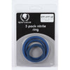 Introducing the Nitrile C Ring Set-Blue: The Ultimate Male Pleasure Enhancer for Endless Intimacy!