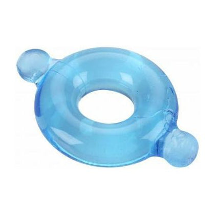 Elastica Blue Double-Wide Elastomer C Ring - Model EDCR-1.5 - For Enhanced Pleasure and Long-Lasting Hard-Ons