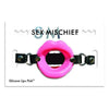 Sportsheets Silicone Lips Mouth Gag - Model X123 - Unisex Open Mouth Gag for Enhanced Pleasure - Pink