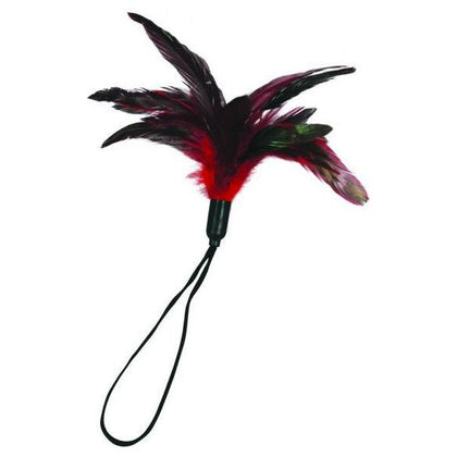 Introducing the Pleasure Feather Red - The Sensual Spellbinding Delight for Couples