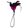 Introducing the Pleasure Feather Rose - Exquisite Feather Tickler for Sensual Stimulation in Rose Color - Adult Naughty Store