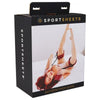 Sportsheets Saffron Thigh Sling Black Red Sex Position Strap - The Ultimate Pleasure Enhancer for Deeper Penetration and Sensational Intimacy - Adult Naughty Store