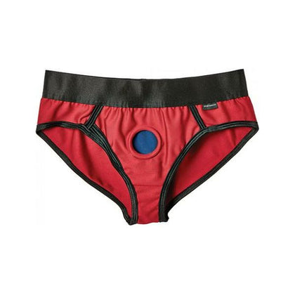 Sportsheets Em Ex Active Harness Wear Contour Large - Red, Comfortable Jock-Style Harness for All-Day Support and Pleasure