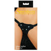 Sportsheets Latigo Leather Harness - Model L60 - Unisex Strap-On Pleasure - Black - Adult Naughty Store