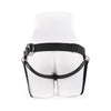 Sportsheets Montero Strap On Harness - Model MS-2021 | Unisex Faux Leather Strap-On for Sensual Pleasure - Black - Adult Naughty Store