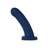 Nexus Banx Blue Hollow Silicone Strap-On Dildo - Model NB-8H - Unisex - For Intense Pleasure - Navy Blue