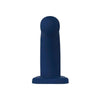 Nexus Banx Blue Hollow Silicone Strap-On Dildo - Model NB-8H - Unisex - For Intense Pleasure - Navy Blue