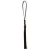 Noir Beaded Flogger: The Sensual Pleasure Tool for Alluring Bondage Play - Model NBF-2021, Unisex, Delivers Exquisite Stimulation, Black