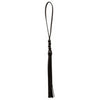 Noir Beaded Flogger: The Sensual Pleasure Tool for Alluring Bondage Play - Model NBF-2021, Unisex, Delivers Exquisite Stimulation, Black - Adult Naughty Store