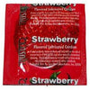 Introducing the SensaCon Strawberry Flavored Condom 3 Pack - Latex Lubricated Reservoir Tip Condoms for Enhanced Pleasure in a Delicious Strawberry Flavor!