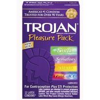 Trojan Pleasure Pack 12 Assorted Latex Condoms

Introducing the Trojan Pleasure Pack 12 Assorted Latex Condoms - The Ultimate Sensual Adventure for Couples!