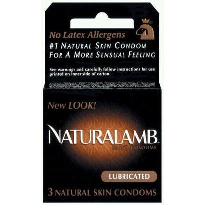 Trojan Natural Lamb Condoms 3Pk - The Ultimate Sensation for an Intimate Connection