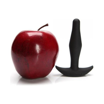 Tantus Little Flirt Black Anal Plug - Model TF-2021 - Unisex Pleasure Toy for Intimate Exploration