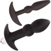 Tantus Perfect Plug Kit Onyx Black Vibrator Set 2024 | Unisex Anal Trainer | Waterproof & Eco-Friendly - Adult Naughty Store