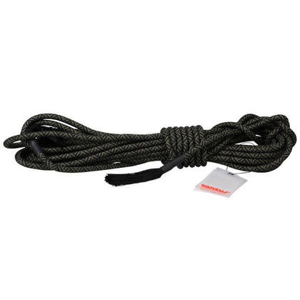Tantus Polyester Shibari Rope - Model No. 2024 - Unisex Restraint Toy for Bondage Play - Olive Green