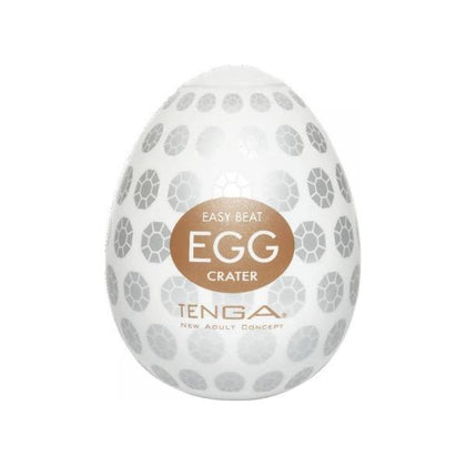 Tenga Easy Beat Egg Crater Stroker - The Ultimate Pleasure Experience for Men - Model EBE-001 - Intense Sensations - Deep Blue