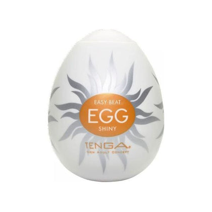Tenga Egg Shiny Masturbator - The Ultimate Pleasure Experience for Men, Intense Stimulation, Model EG-01, Discreet and Travel-Friendly, Transparent