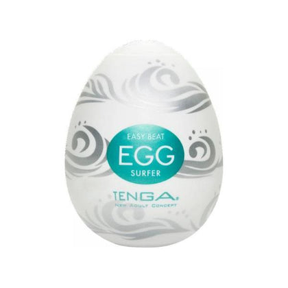 Tenga Easy Beat Egg Surfer Masturbation Device - Model EBS-001 - Unisex - Dual Pleasure - Vibrant Blue