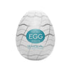 Tenga Egg Wavy II Disposable Masturbator - Model TW2 - Unisex - Intense Pleasure - Net