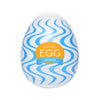 Tenga Egg Wind Easy Beat Stroker - Compact Male Masturbator for Sensational Pleasure - Model WND-001 - Designed for Men - Intense Stimulation - Deep Blue