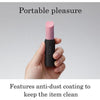 Iroha Stick Lilac X Black - Tenga Lipstick Style Vibrator for Women - Model LS-001 - Discreet and Powerful Pleasure Toy for Intimate Moments