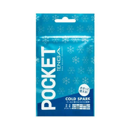 Introducing the Pocket Tenga Cold Spark Male Masturbator Sleeve - Model PTCS-2023: Ultimate Pleasure in a Compact Package!