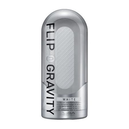 Tenga Flip Zero Gravity White Male Stroker - The Ultimate Pleasure Device for Men's Sensational Delight