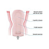 Tenga U.S. Original Vacuum Cup Gentle - Model VCG-2022 - Male Masturbator for Deep Throat Pleasure - Clear