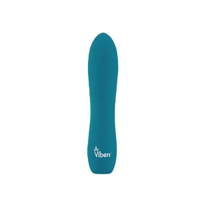 Viben Vivacious Ocean Blue 10 Function Bullet Vibrator - Model V10F-OB, for Women, Clitoral Stimulation - Adult Naughty Store