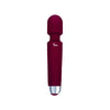 Viben Tempest Intense Wand Massager Ruby - Powerful Rechargeable Silicone Personal Massager for Women - 20 Vibration Patterns and 8 Variable Speeds - Pleasure in a Petite Ruby Red Package - Adult Naughty Store