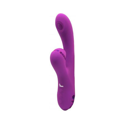 Introducing the Viben Dazzle Thumping & Suction Rabbit Berry - Rechargeable G-Spot Rabbit Vibrator (Model No. 2022) for Women - Experience Mind-Blowing Pleasure in Berry Bliss!