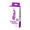 Vedo Crazzy Bunny Rechargeable Mini Vibe - Model CBRMV-001 - Female G-Spot and Clitoral Pleasure - Purfectly Purple