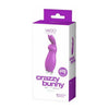 Vedo Crazzy Bunny Rechargeable Mini Vibe - Model CBRMV-001 - Female G-Spot and Clitoral Pleasure - Purfectly Purple - Adult Naughty Store