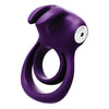 Vedo Thunder Bunny Dual Ring Rechargeable Perfectly Purple - Powerful Vibrating Dual Ring for Extended Pleasure (Model: TB-DR-PP) - Adult Naughty Store