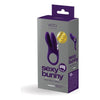 Vedo Sexy Bunny Rechargeable Cock Ring Deep Purple - Powerful Dual Motor Vibrating Love Ring for Couples Pleasure - Adult Naughty Store