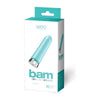 Vedo Bam Rechargeable Bullet Vibrator - Tease Me Turquoise Blue - Intense Pleasure for All Genders and Targeted Stimulation - Adult Naughty Store