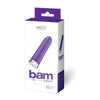 Vedo Bam Rechargeable Bullet Vibrator - The Ultimate Pleasure Experience for All Genders, Delivering Unparalleled Sensations in Indigo Purple - Adult Naughty Store