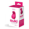 Vedo Suki Rechargeable Sonic Vibe Foxy Pink: Powerful Clitoral Stimulator for Intense Pleasure