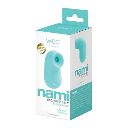 Vedo Nami Sonic Vibe Turquoise Rechargeable: Powerful Sonic Waves for Unforgettable Pleasure