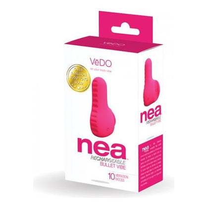 Vedo Nea Rechargeable Finger Vibe Foxy Pink - Powerful Finger Vibrator for Women, Clitoral Stimulation - Model NEA2022

Introducing the Vedo Nea2022 Rechargeable Finger Vibe Foxy Pink - The Ultimate Pleasure Companion for Women's Clitoral Stimulation