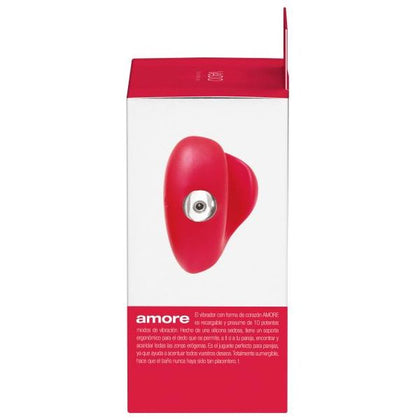Vedo Amore Rechargeable Pleasure Vibrator Red (Model 2024) for Her: Clitoral Stimulation