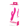 Vedo Rockie Dual Rechargeable Vibe - Foxy Pink: The Ultimate Pleasure Companion for Intense Stimulation - Adult Naughty Store