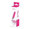 Introducing the Vedo BAM MINI Foxy Pink Rechargeable Bullet Vibrator - Unleash Intense Pleasure for Her