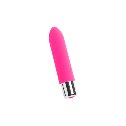 Introducing the Vedo BAM MINI Foxy Pink Rechargeable Bullet Vibrator - Unleash Intense Pleasure for Her