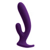 Vedo Wild Rechargeable Dual Vibe Purple - Powerful Dual Motor Vibrator for G-Spot and Clitoral Stimulation
